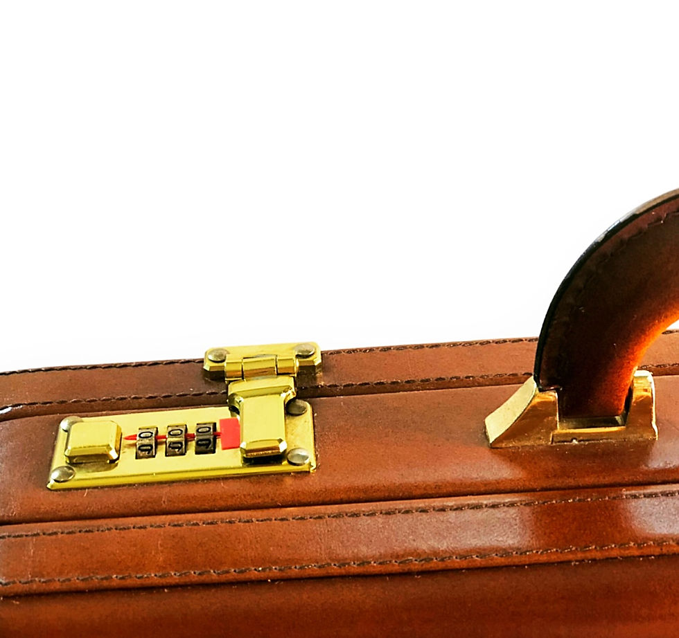 תמונה ממוזערת: HERITAGE, High Quality Leather, Executive Briefcase (NWOT)