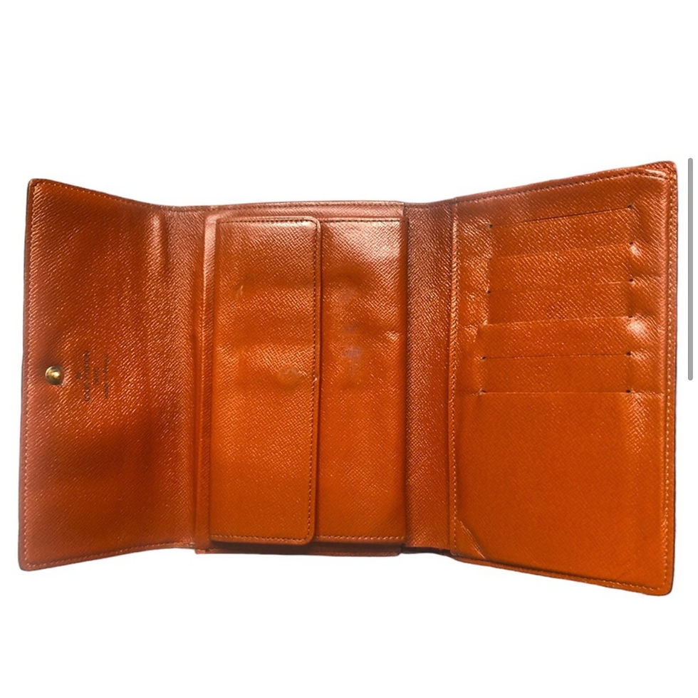 Thumbnail: Louis Vuitton, (Authentic) “Large” Monogram Tri-Fold Leather Wallet 