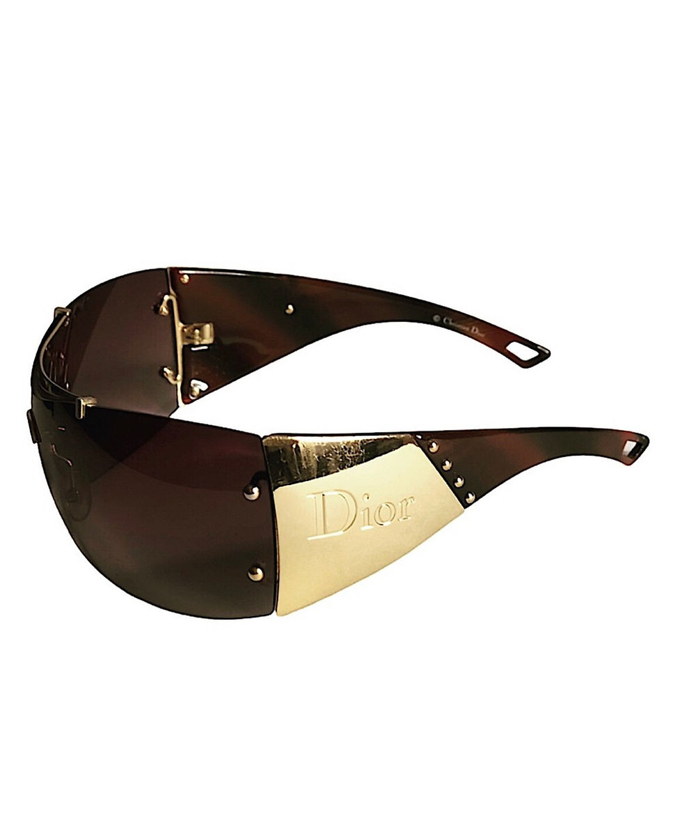Thumbnail: DIOR, Diorito 2, LRT94, Wraparound Shield Sunglasses “Made In Italy”