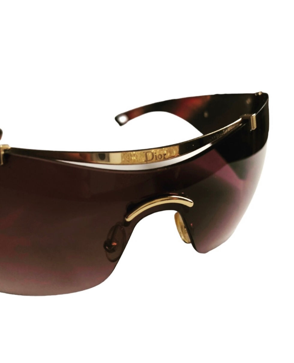Miniature : DIOR, Diorito 2, LRT94, Wraparound Shield Sunglasses “Made In Italy”