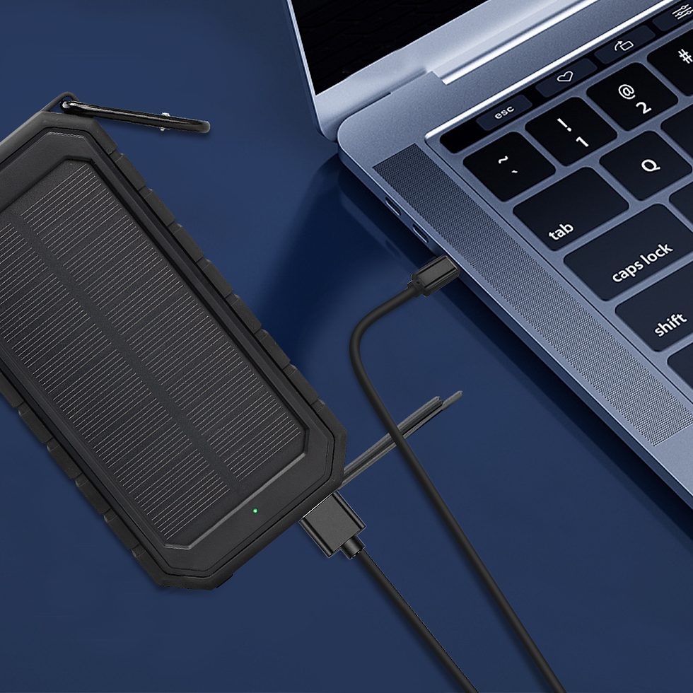 Thumbnail: Aten IPX5 Wireless Solar Power Bank 10000