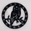 Thumbnail: One of the 4 coaster designs from the Mātātuhi Designs New Zealand Native Birds Coasters Collection featuring a Ruru
