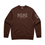 Thumbnail: Pāpā Sweatshirt with “Pāpā” on the chest and  the option to add with a significant year and up to 5 child names, in chestnut.