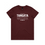 Thumbnail: Tangata Whenua T-Shirt Ladies  - Burgundy