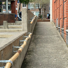 Assited with steel work for Kamiel Verschuren
