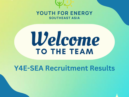 🎉 [Y4E-SEA Recruitment Results] Welcome Onboard!