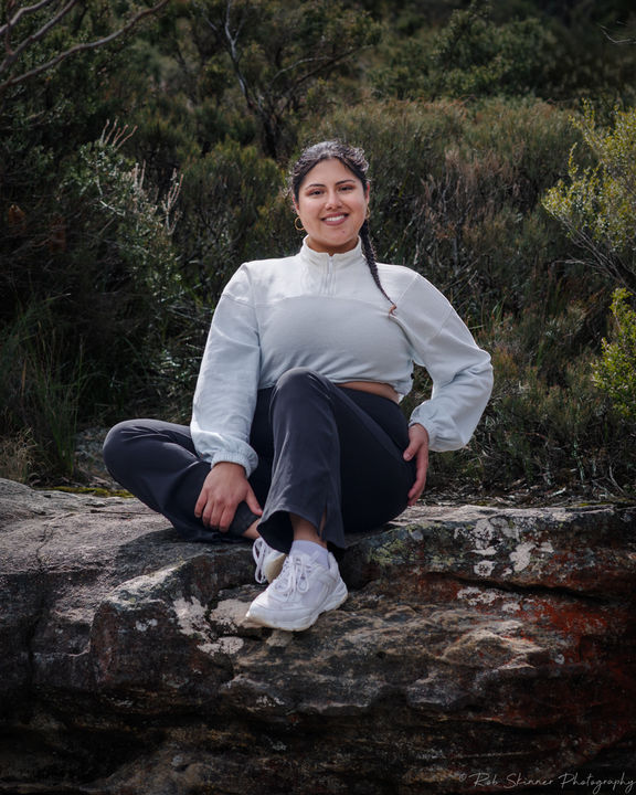 Female portrait, shot on location at Fort Rock