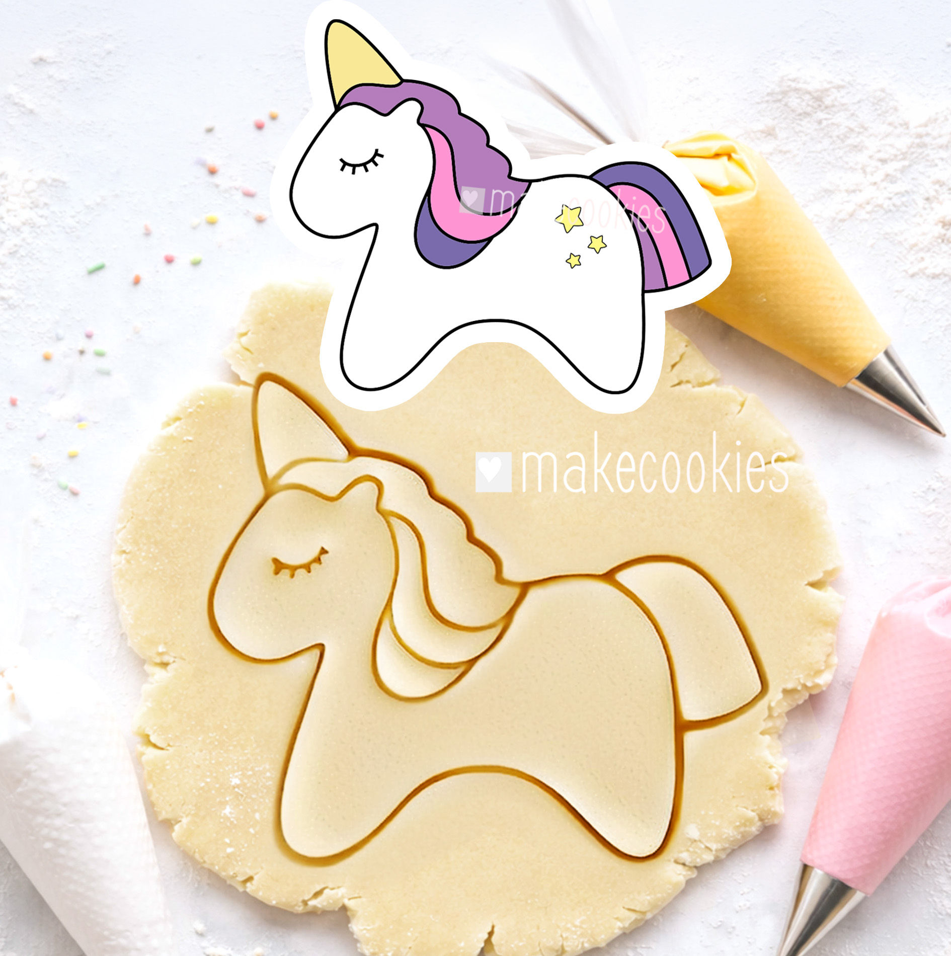 Unicorn Cookie Cutter