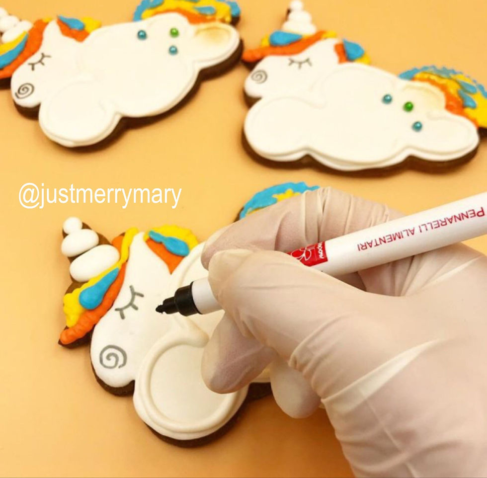 Thumbnail: Unicorn in the cloud Cookie Cutter
