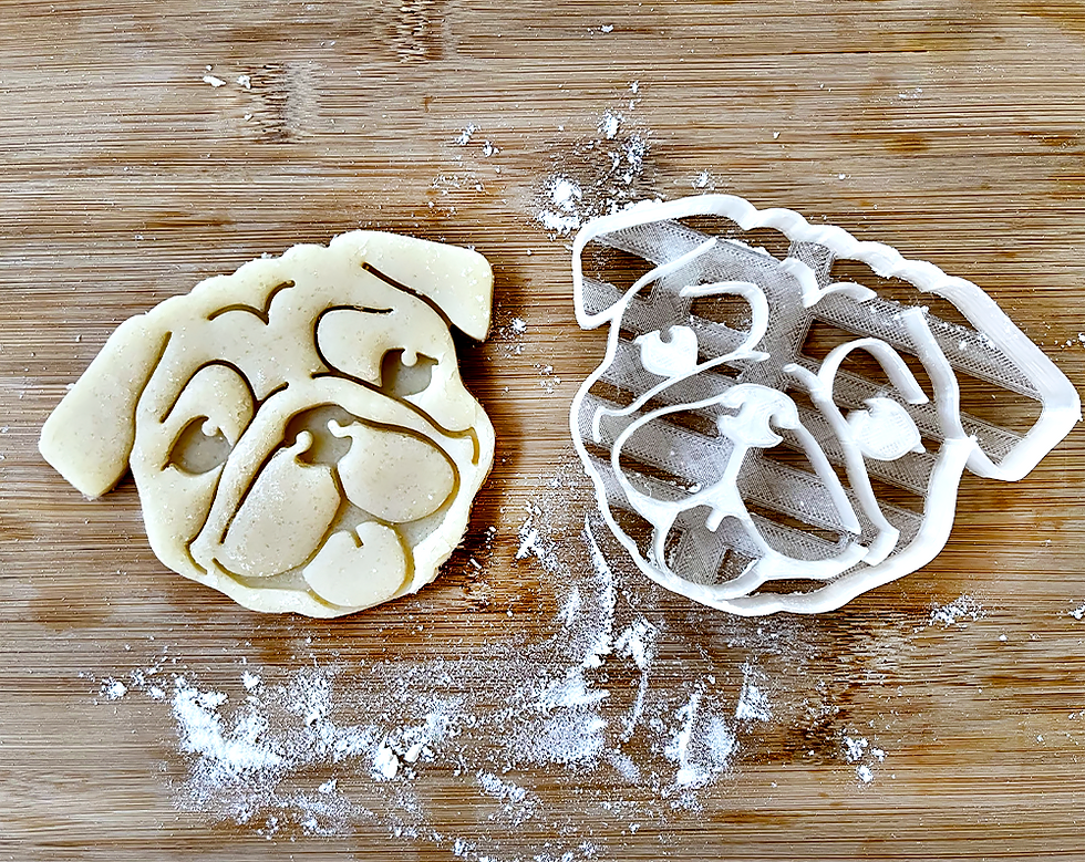 Thumbnail: Pug Cookie Cutter