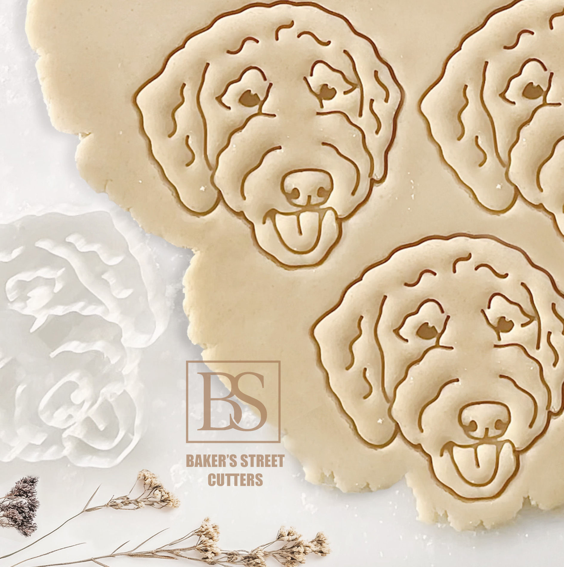 Doodle, Bordoodle Cookie Cutter