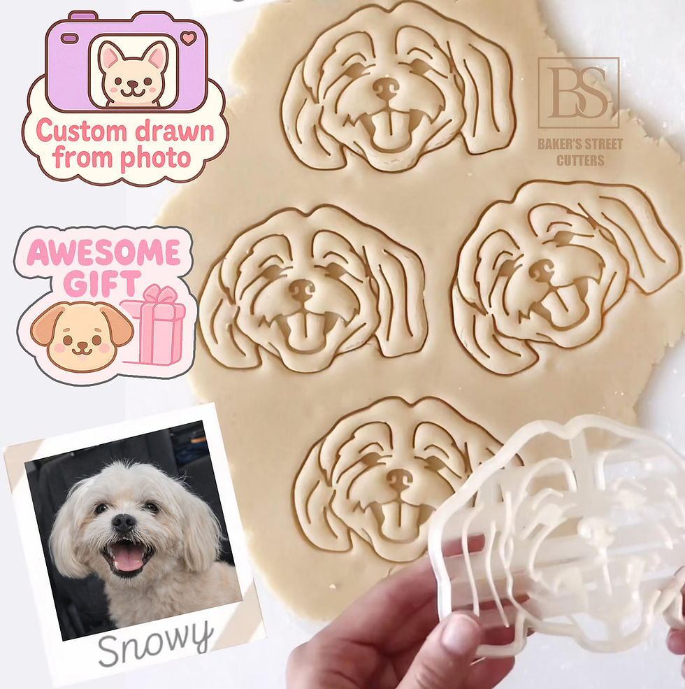 Thumbnail: Cockapoo Cookie Cutter - Pet Lover Gift, Unique Dog Breed Shape