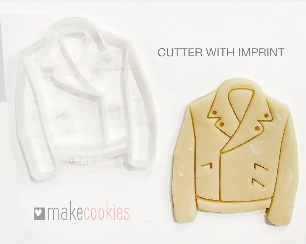 Thumbnail: Biker Jacket Cookie Cutter