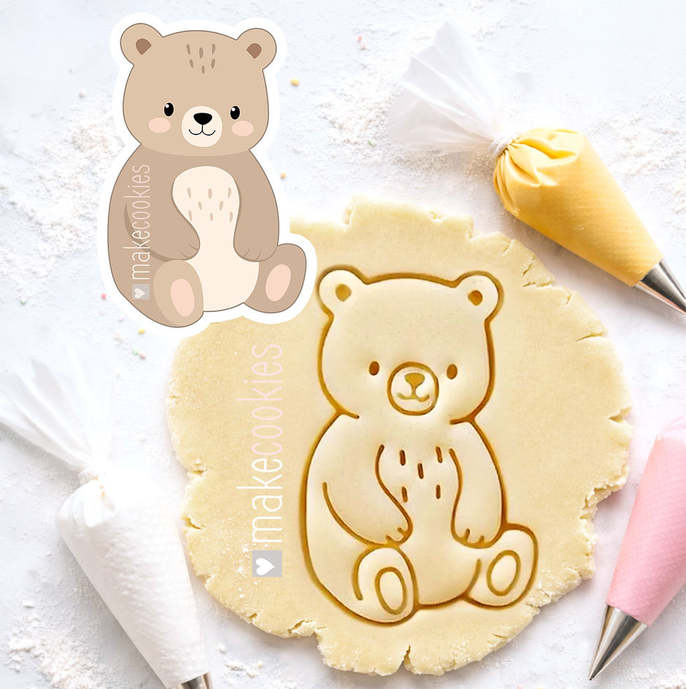 Thumbnail: Bear Cookie Cutter - Woodland Animals