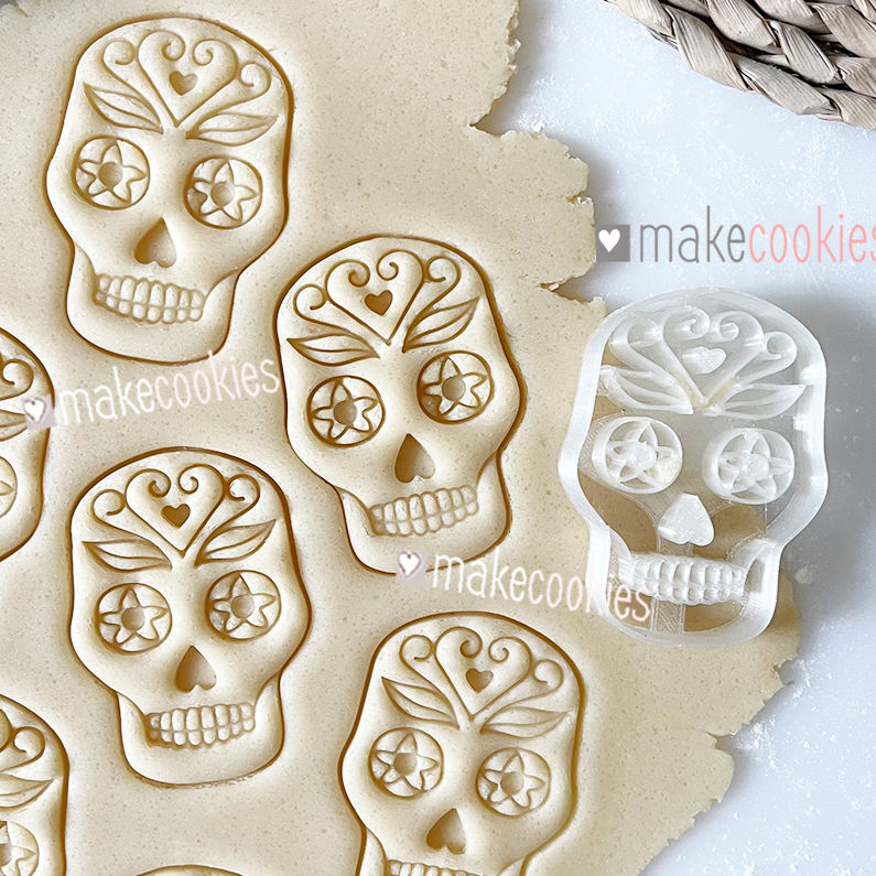 Sugar Skull Cookie Cutter