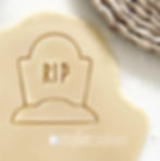 Thumbnail: Tombstone Cookie Cutter with imprint