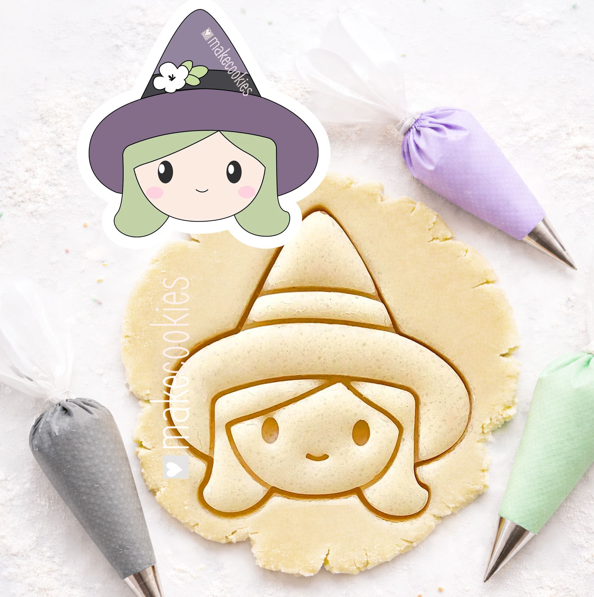Witch Cookie Cutter