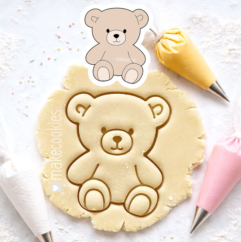 Thumbnail: Teddy Bear Cookie Cutter