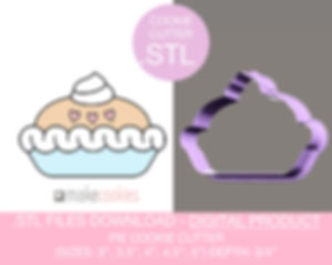 Digital Download - Pie Cookie Cutter