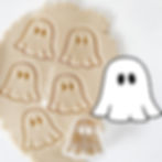 Thumbnail: Ghost Cookie Cutter with imprint