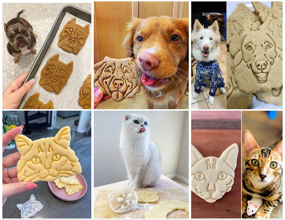 Thumbnail: Pet Portrait Cookie Cutters x 30