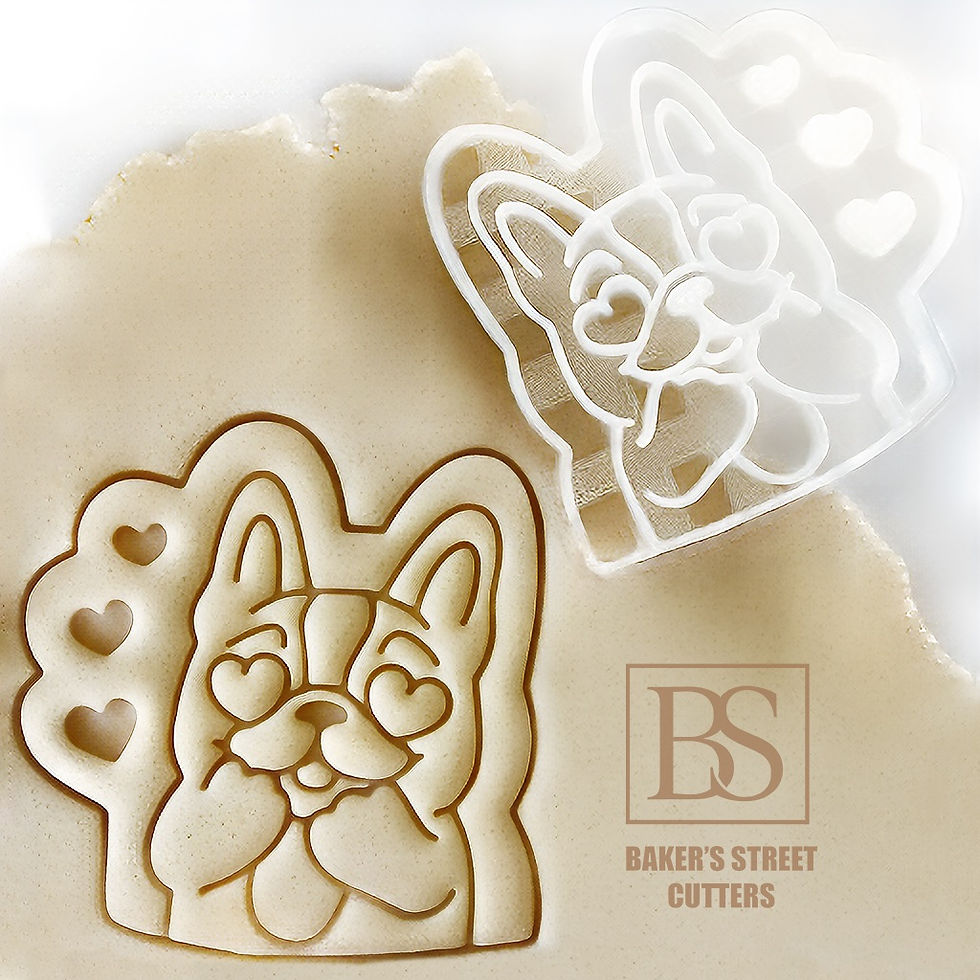 Thumbnail: Frenchie or Boston Terrier Cartoon Dog Cookie Cutter
