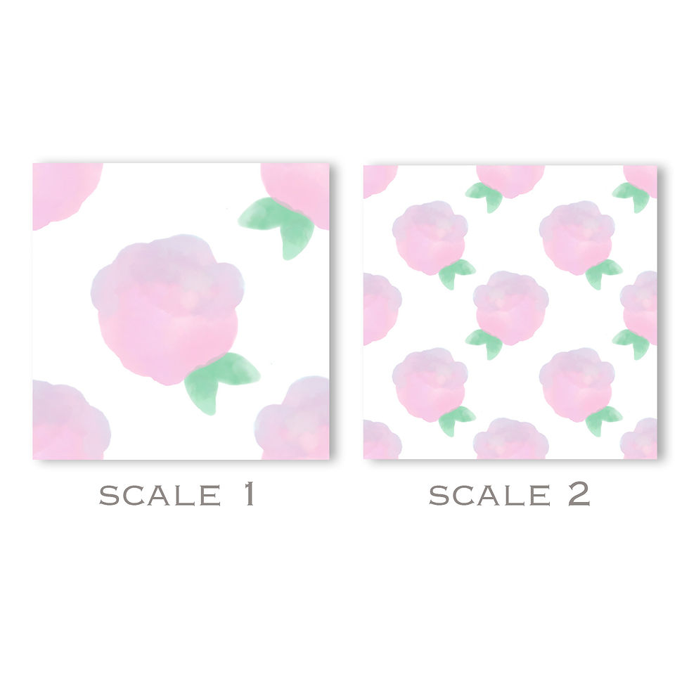 Thumbnail: Watercolor Flowers 2 Seamless Pattern Digital Download