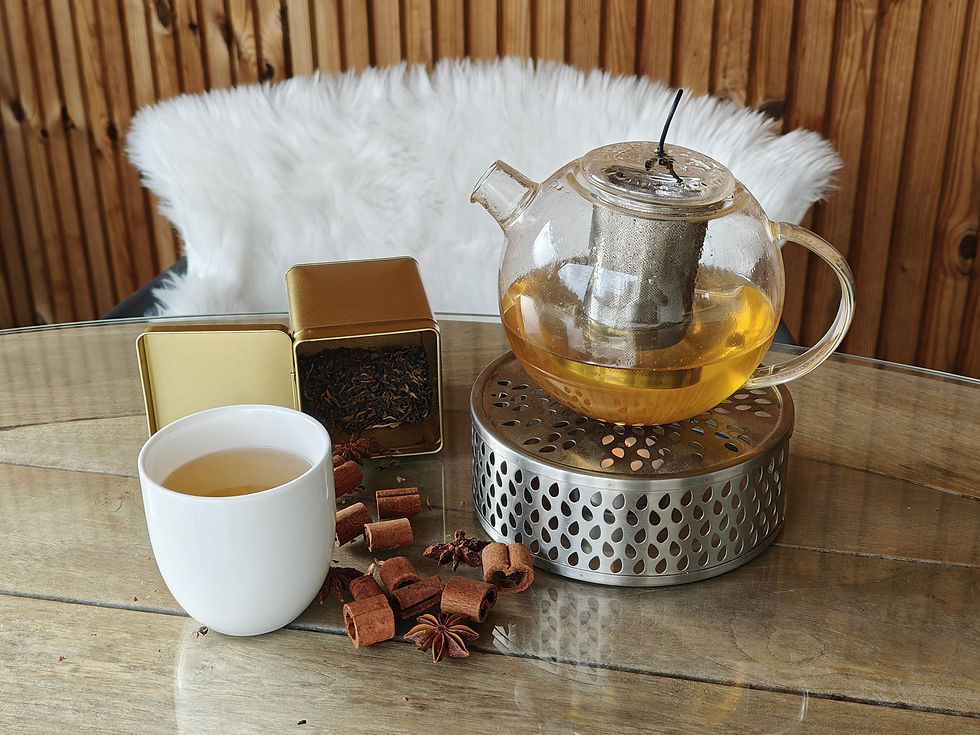 winterthee en wintersfeer Gouthee Ronse