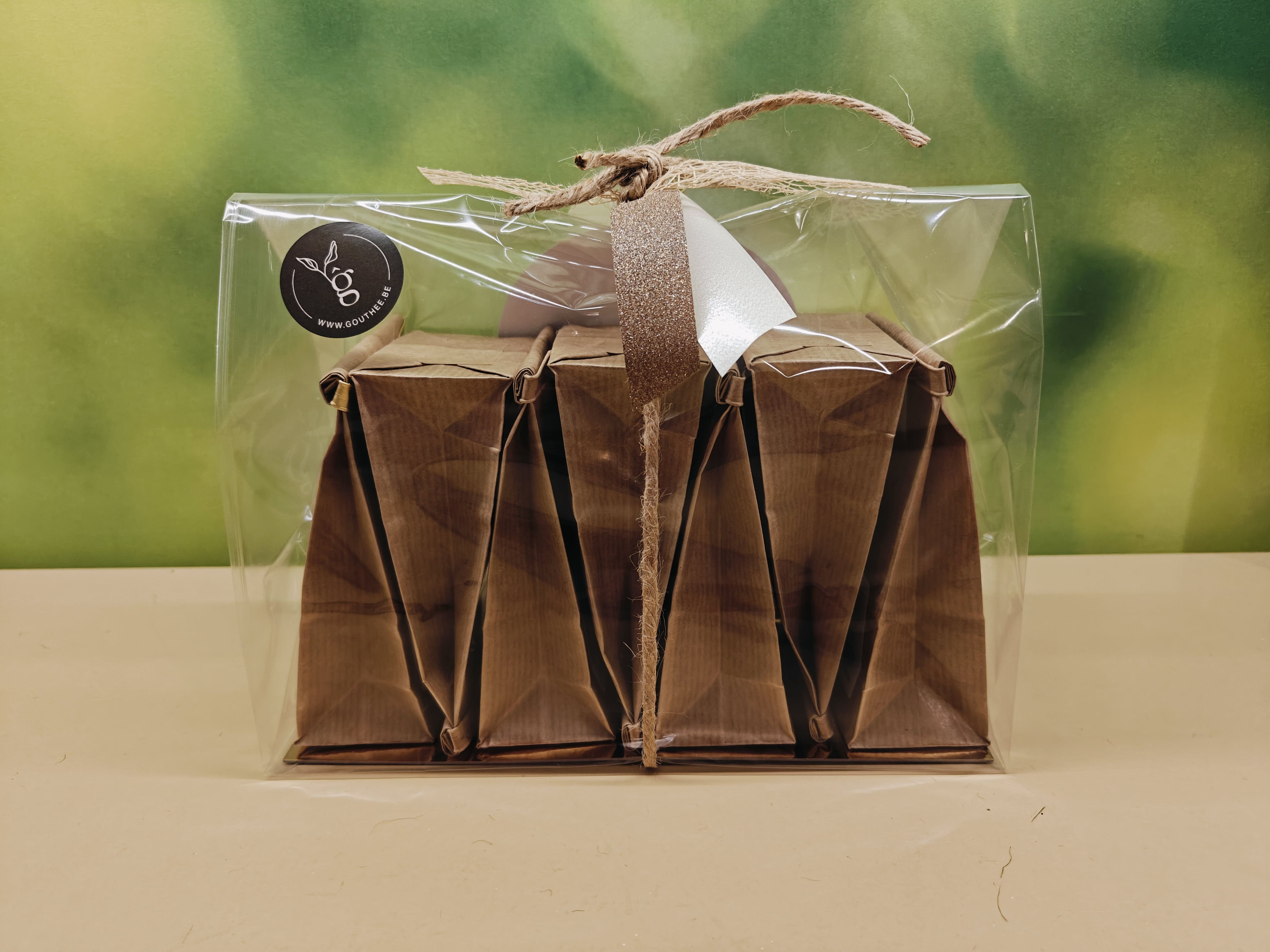 Assortiment 7 soorten theetjes en infusies