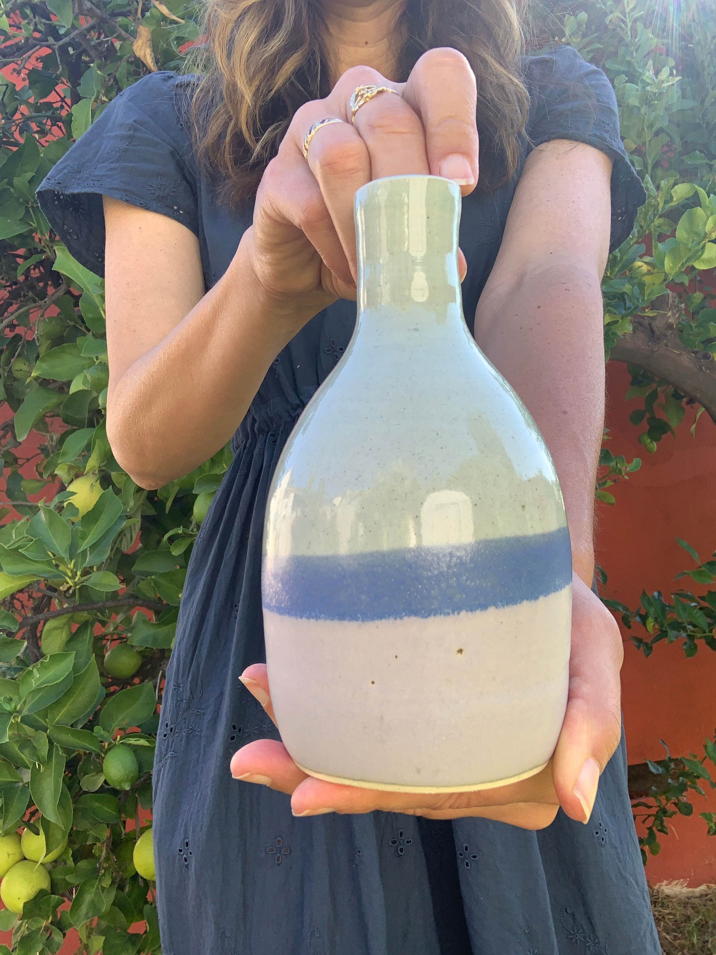 Sea & Sky Bottle Vase