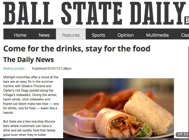 Stay for the Food