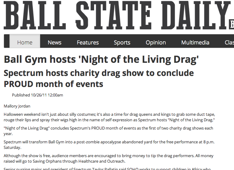 Drag Show 2011