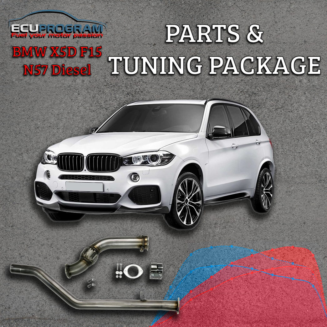 DPF and EGR Kits for BMW F15 X5 3.5d Diesel M57 Package