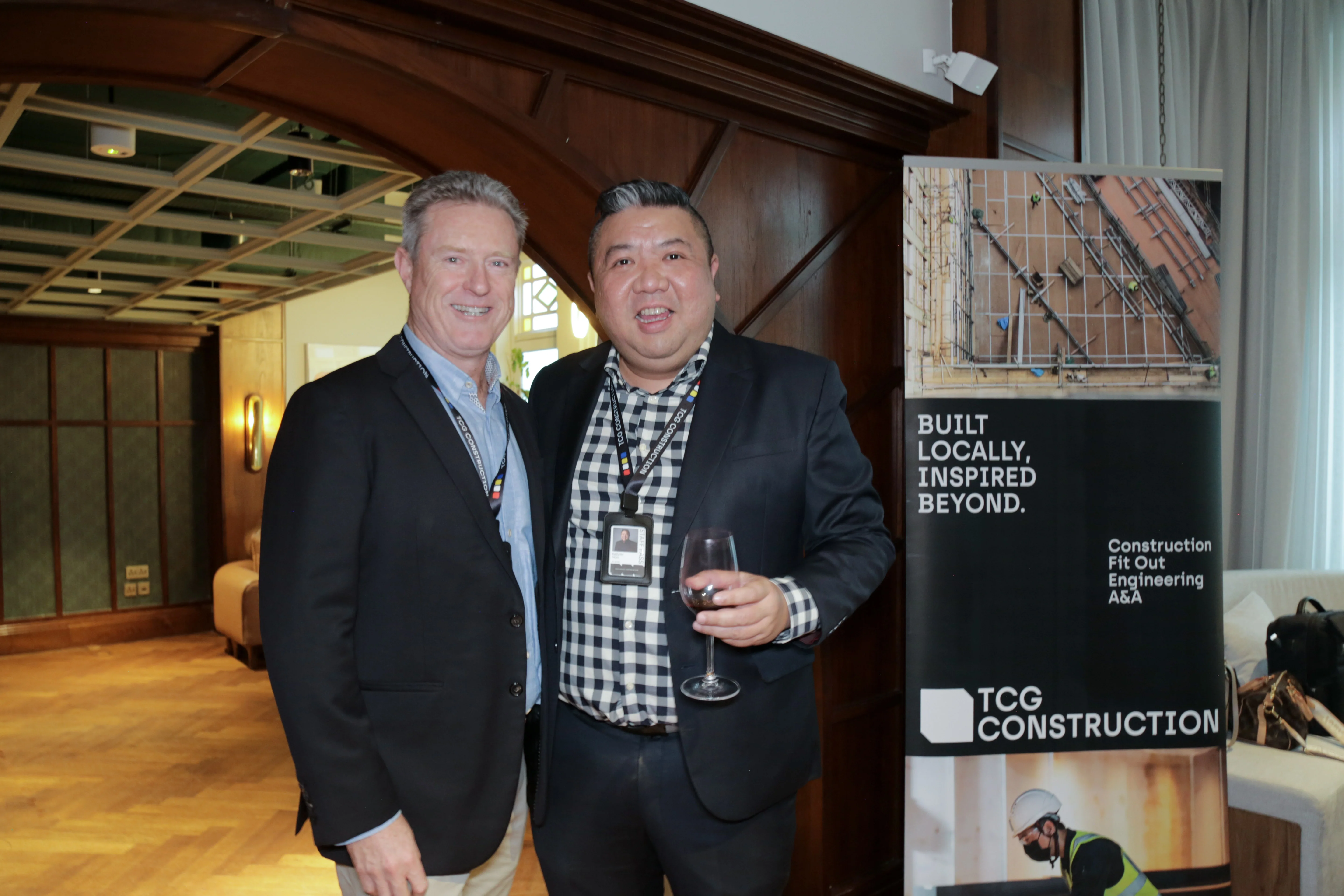 kelvin tim tcg construction brand launch