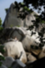 Guests practising yoga outdoors on Nikoi Private Island