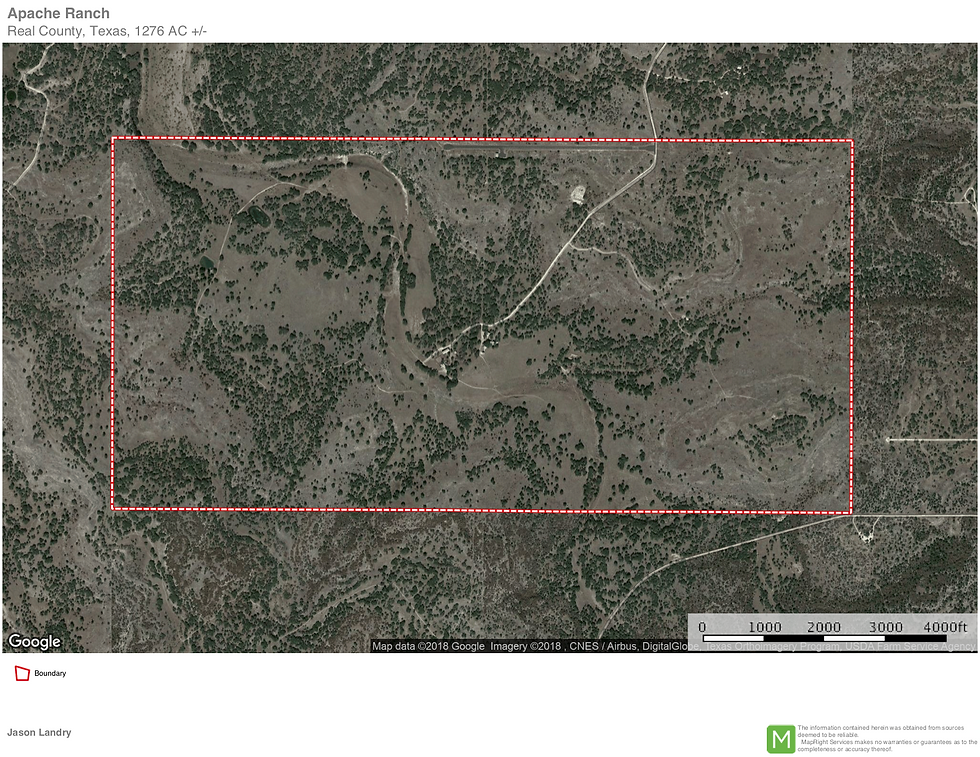 Apache Ranch - Boundary Map