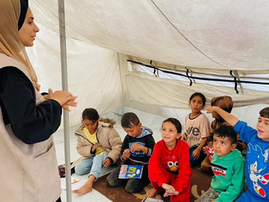 Tent Schools for Gaza