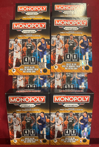 Box Break, 2022-23 Prizm Monopoly Blasters Box Break - 8 Boxes