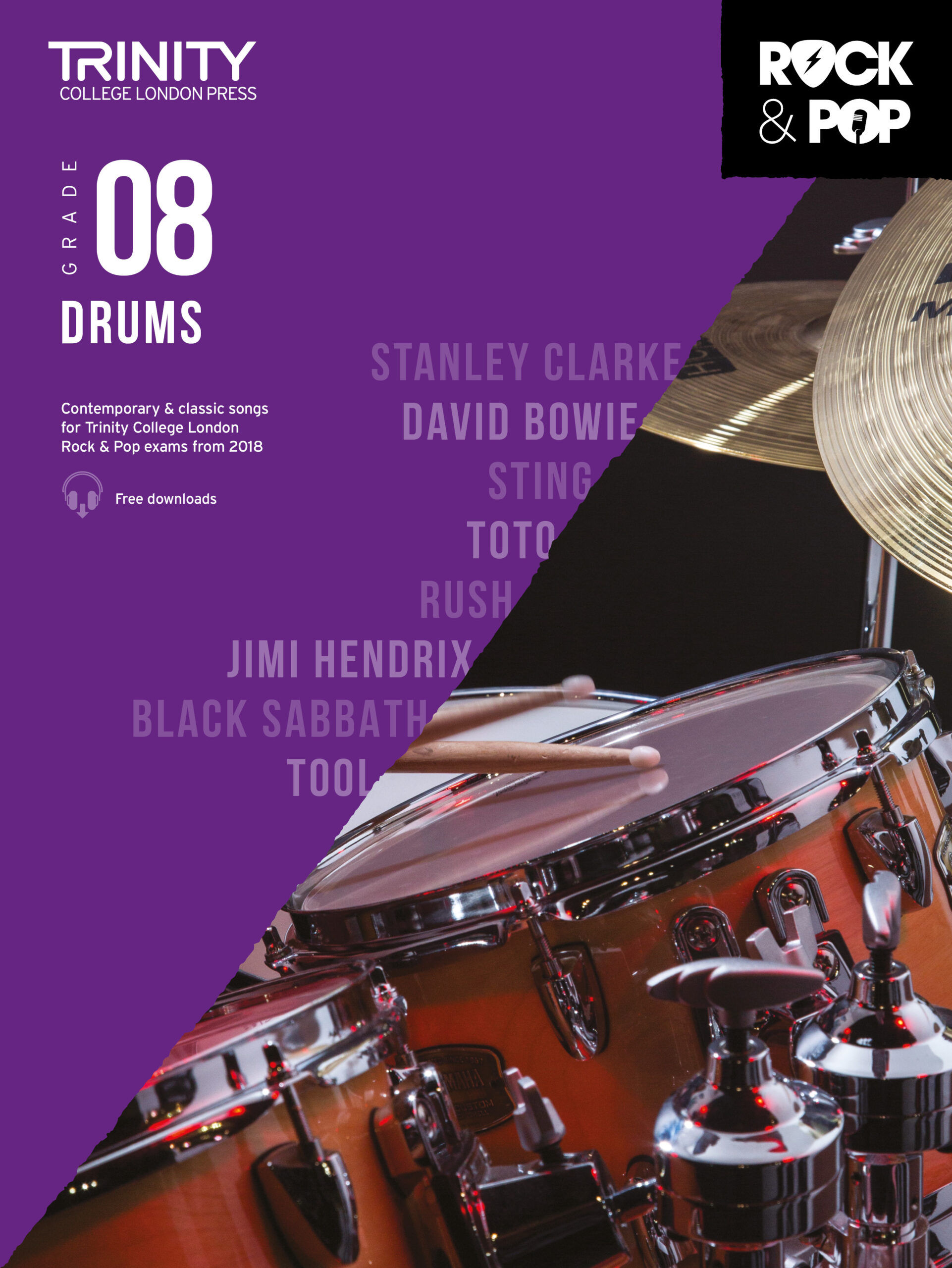 Trinity Rock & Pop Drums | Grade 8