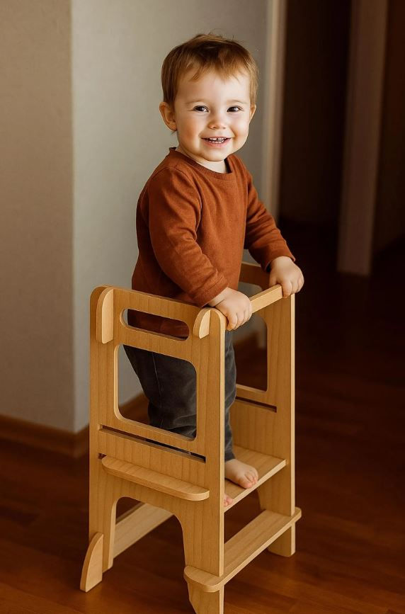 Montessori Learning Tower Plans: 18mm Plywood CNC Files (Digital Download)