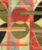 8x10 modern tibetan rug green