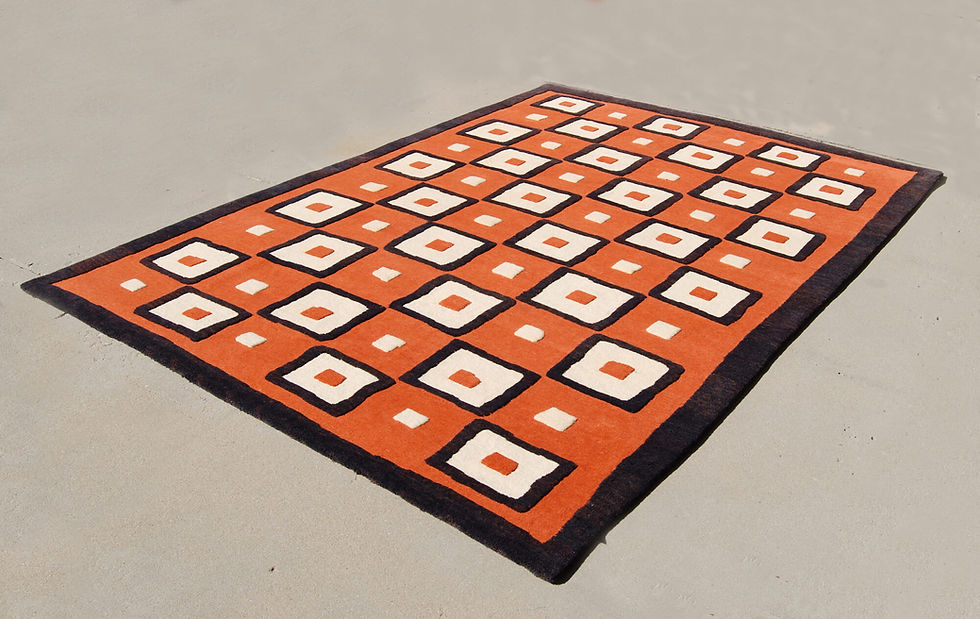 orange rug 6x9 boulder co