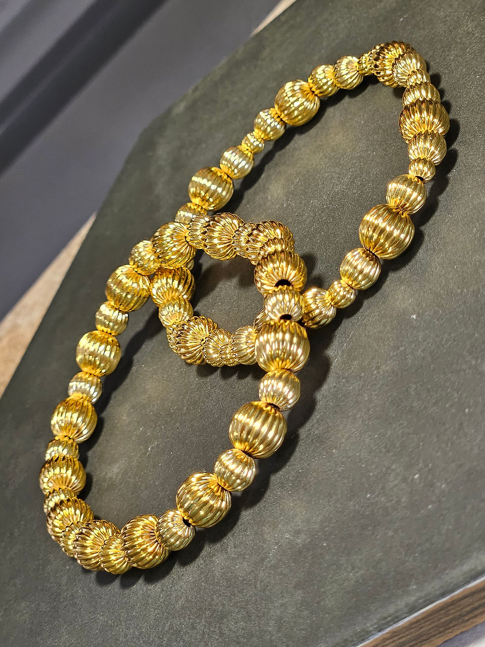 Thumbnail: 18k Plated Gold Accent Bracelet