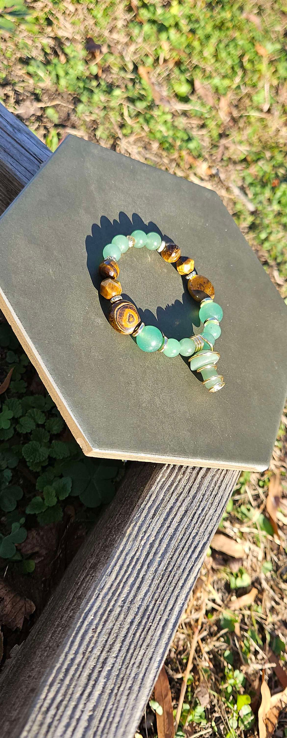 Thumbnail: Aventurine Shroom Mini Amulet