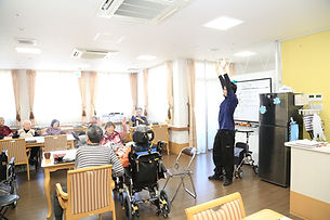 ご利用者様とのレクリエーション