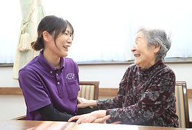 ご利用者様との談笑2