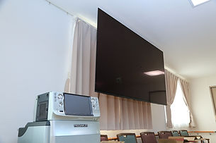 大型モニターで楽しい毎日