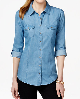 Style & Co Utility Shirt