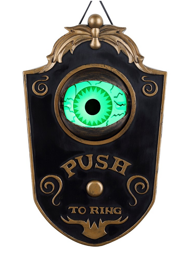 Halloween Animated Eyeball Doorbell