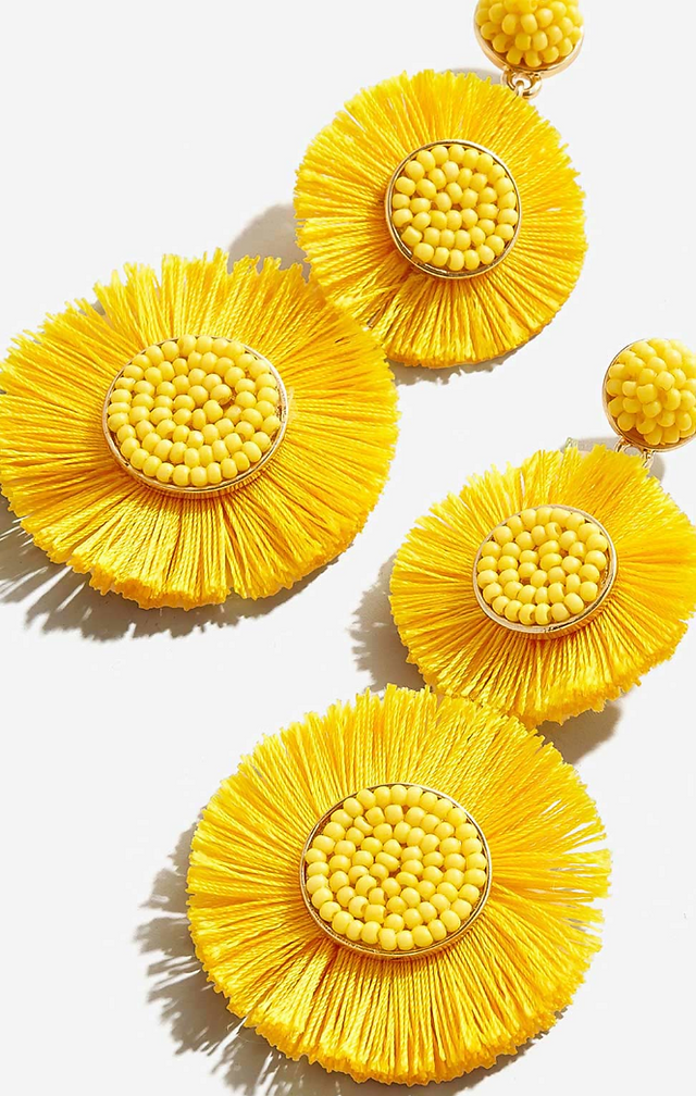 MARIETTE FRINGE DROP EARRINGS